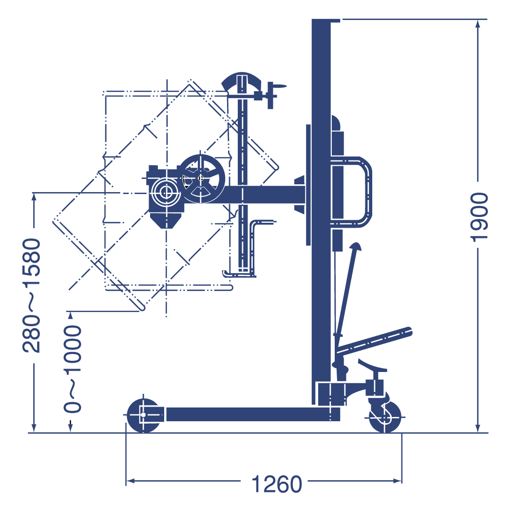 OIC-Product-website-drum-series-PL-H300-12DT-dimension