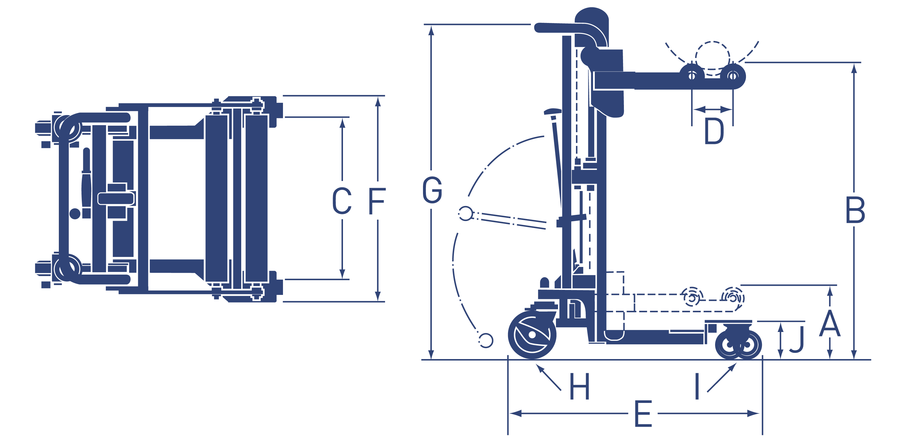 OIC-Product-website-Santo-Car-Series-ROLLER-TYPE-(MANUAL)-DIMENSION